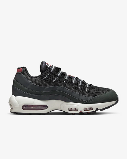 Nike Men's Air Max 95 Shoes - Anthracite / Team Red / Summit White / Black - Shopsportive