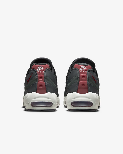 Nike Men's Air Max 95 Shoes - Anthracite / Team Red / Summit White / Black - Shopsportive