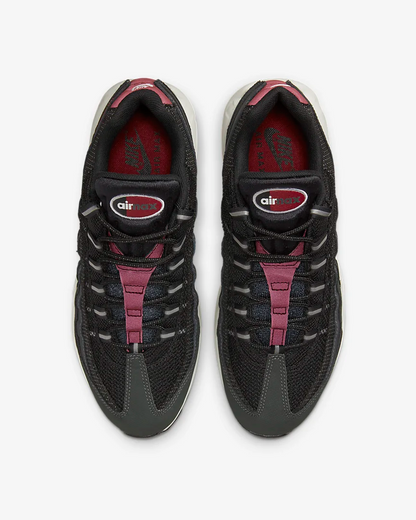 Nike Men's Air Max 95 Shoes - Anthracite / Team Red / Summit White / Black - Shopsportive
