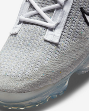 Load image into Gallery viewer, Nike Men&#39;s Air VaporMax 2021 FK Shoes - White / Black / Metallic Silver Sportive
