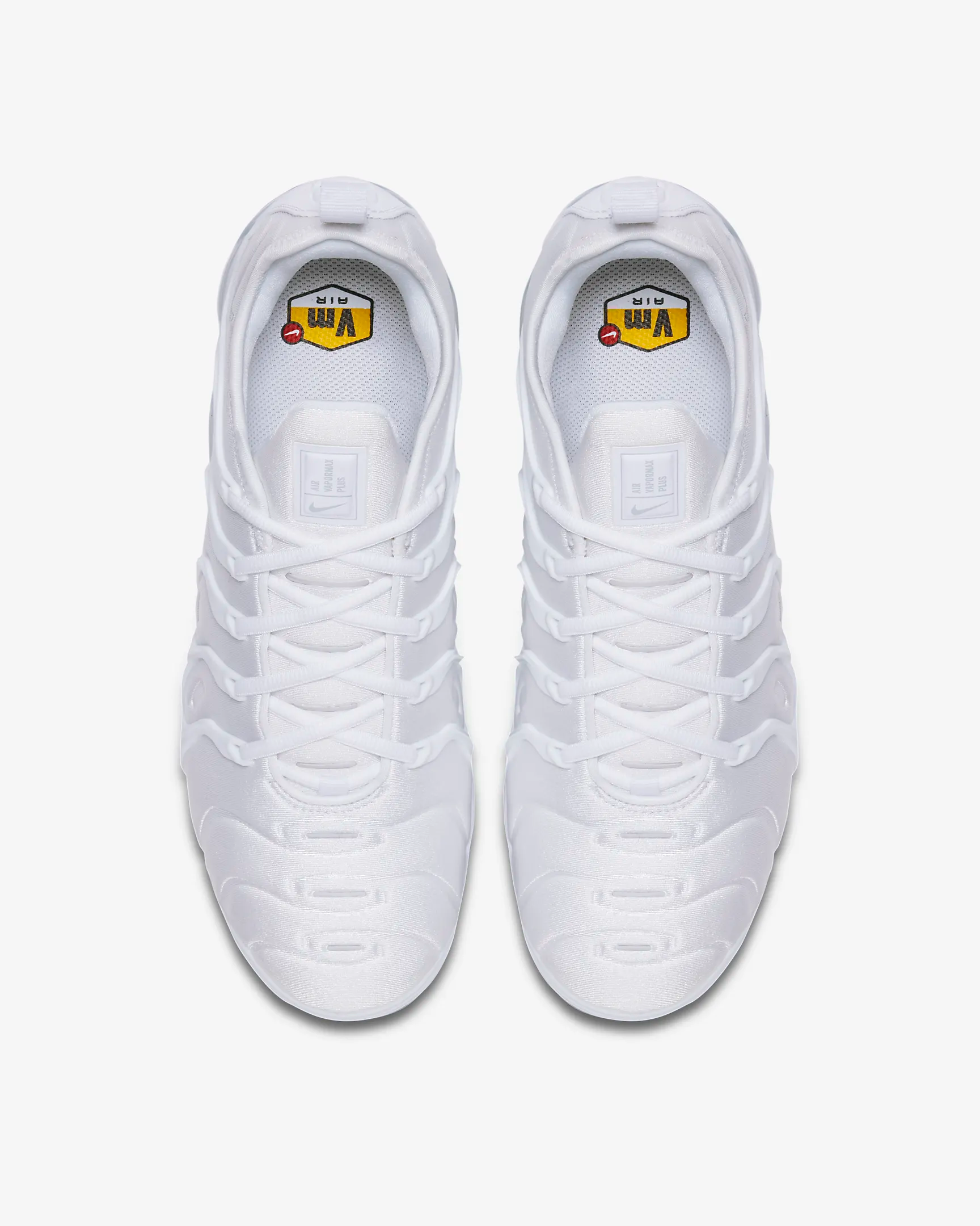 Nike Men's Air VaporMax Plus Shoes - White / Pure Platinum Sportive
