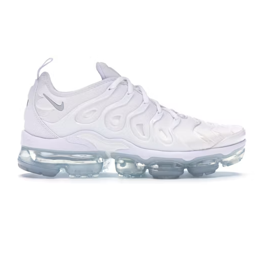 Nike Men's Air VaporMax Plus Shoes - White / Pure Platinum Sportive