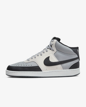 Load image into Gallery viewer, Nike Men&#39;s Court Vision Mid Next Nature Shoes - Light Smoke Grey / Sail / Black Sportive
