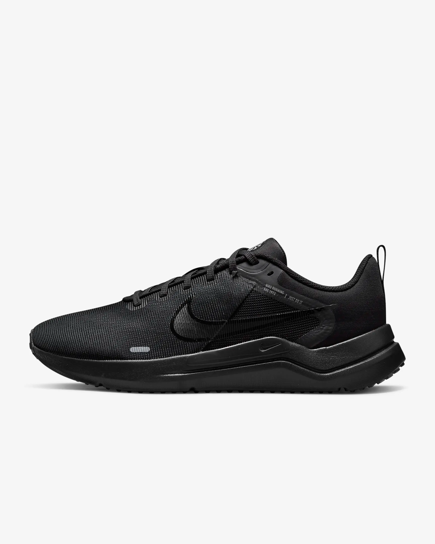 Nike Men s Nike Downshifter 12 Shoes Black Particle Grey Dark Sm