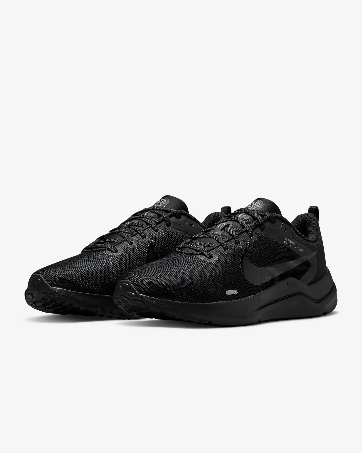 Nike Men's Nike Downshifter 12 Shoes - Black / Particle Grey / Dark Smoke Grey Sportive