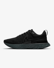 Load image into Gallery viewer, Nike Men&#39;s React Infinity Run Flyknit 2 Shoes - Black / Iron Grey Sportive
