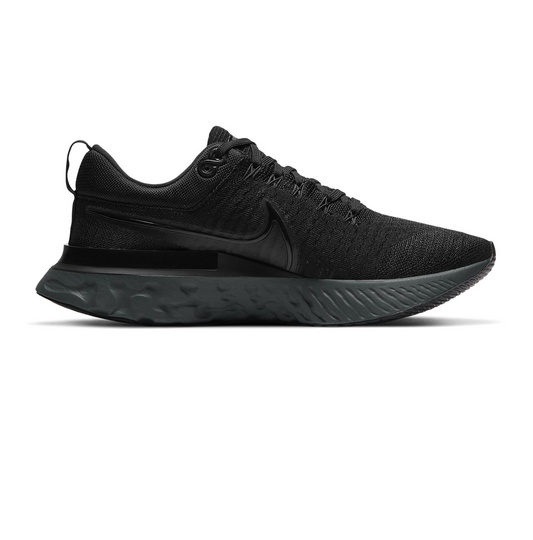 Nike Men's React Infinity Run Flyknit 2 Shoes - Black / Iron Grey Sportive