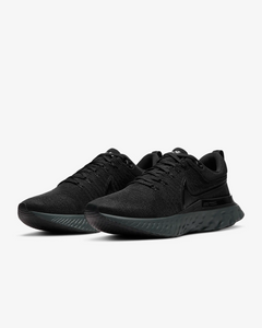 Nike Men's React Infinity Run Flyknit 2 Shoes - Black / Iron Grey Sportive