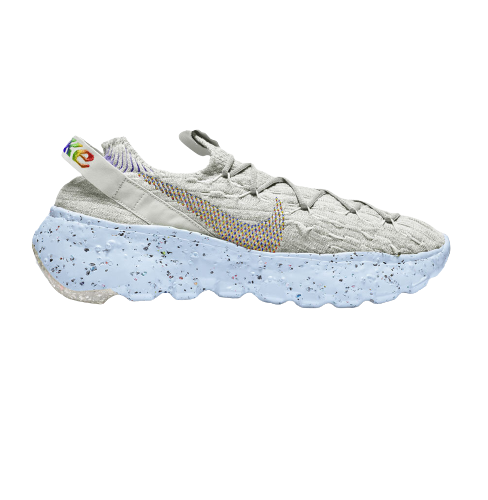 Nike Men's Space Hippie 04 Shoes - Summit White / Photon Dust / Concord / Multi-Color Sportive