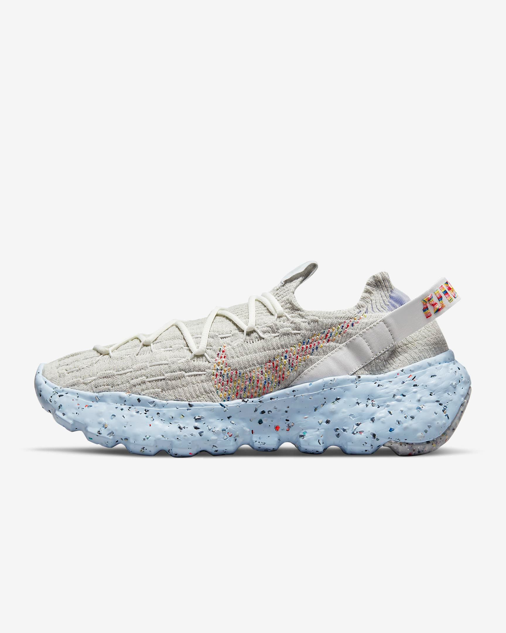 Nike Men's Space Hippie 04 Shoes - Summit White / Photon Dust / Concord / Multi-Color Sportive
