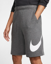 Load image into Gallery viewer, Nike Men&#39;s Sportswear Club Shorts - Charcoal Heather / White Sportive
