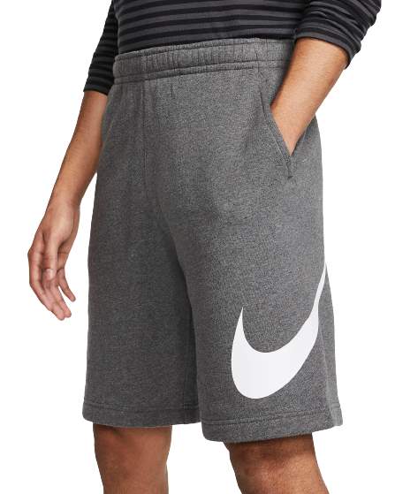 Nike Men's Sportswear Club Shorts - Charcoal Heather / White Sportive