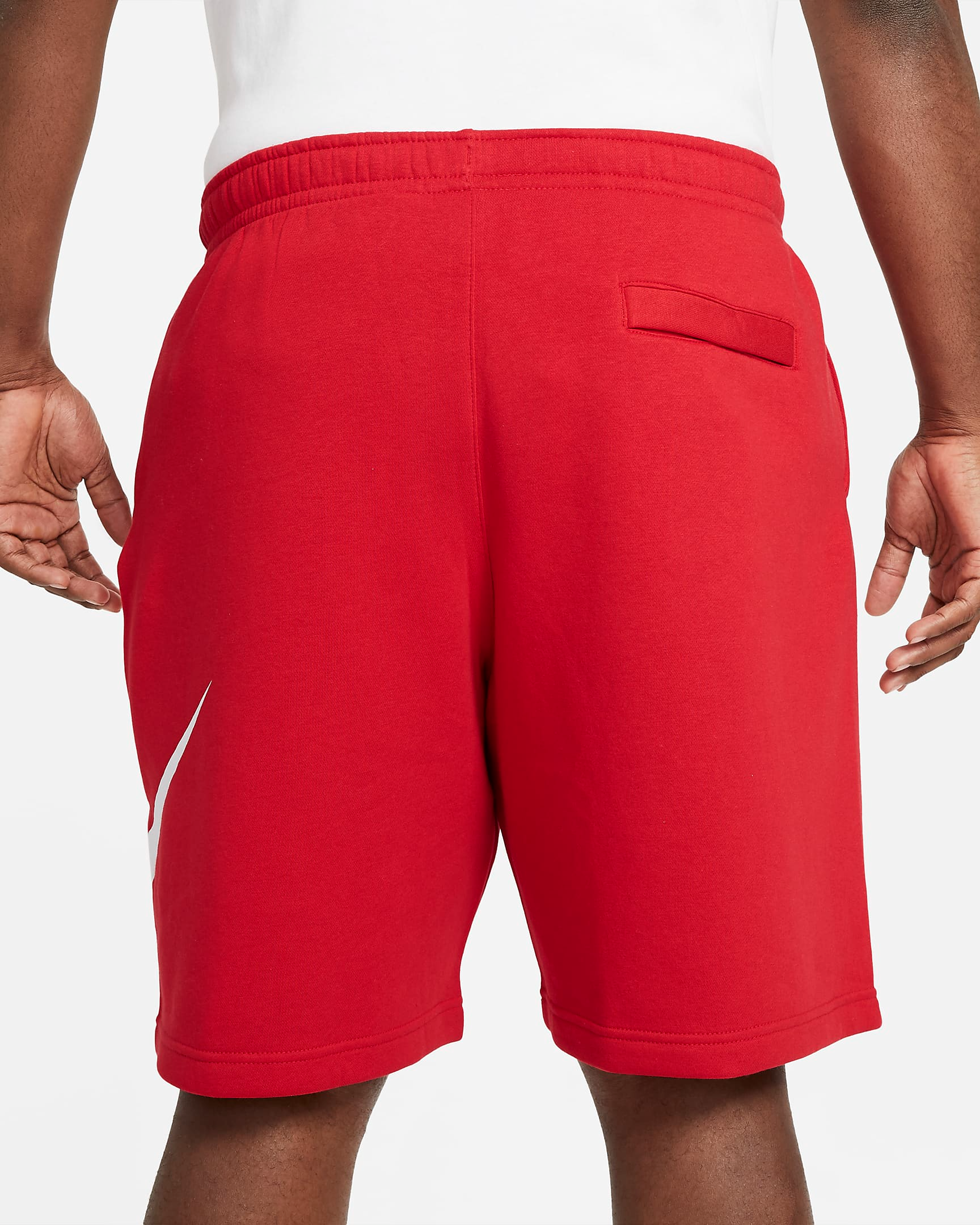 Nike Men's Sportswear Club Shorts - University Red / White Sportive