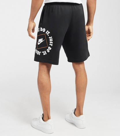 Nike Men's Sportswear JDI Fleece Shorts - Black - Shopsportive