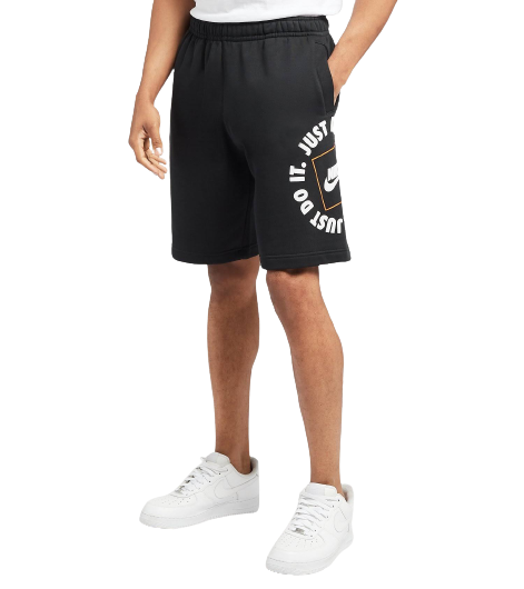 Nike Men's Sportswear JDI Fleece Shorts - Black Sportive