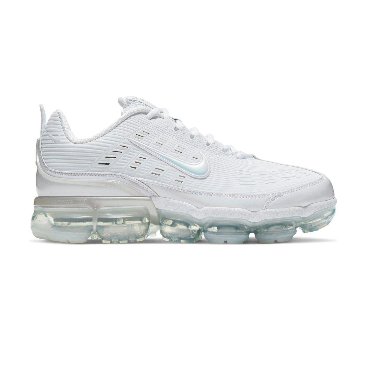 Nike Women's Air Vapormax 360 - White/White White Black Metallic Silver - Size 8