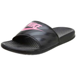 Nike Women's Benassi JDI Slides - Black / Pink Sportive