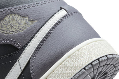 Nike Women's Jordan 1 Mid Shoes - Cement Grey / Sail - Shopsportive