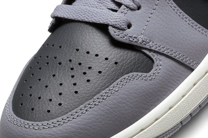 Nike Women's Jordan 1 Mid Shoes - Cement Grey / Sail - Shopsportive