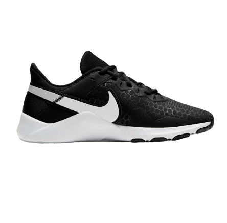 Nike Women's Legend Essential 2 Shoes - Black / Pure Platinum / White Sportive