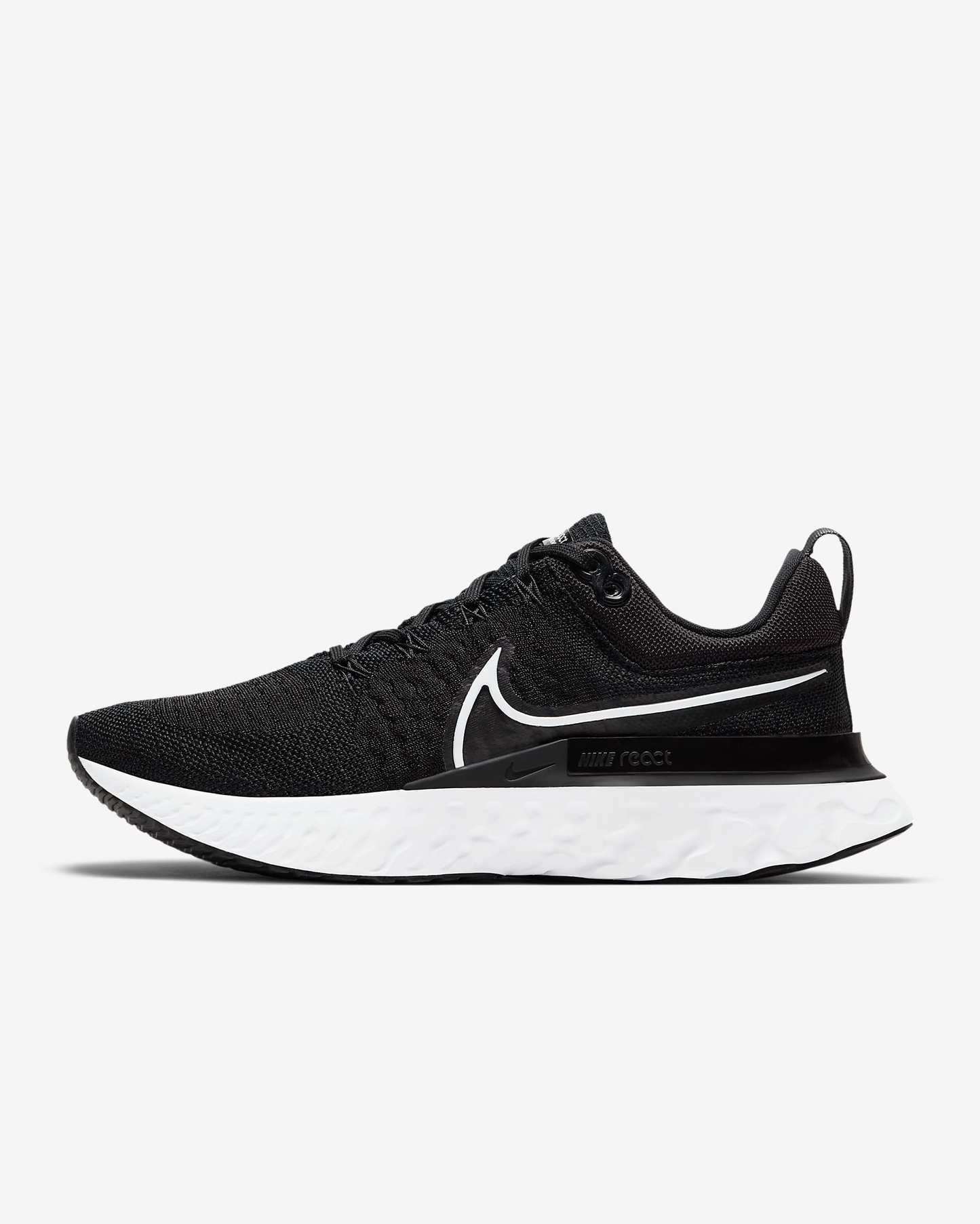 Nike Women's React Infinity Run Flyknit 2 Shoes - Black / Iron Grey / White Sportive