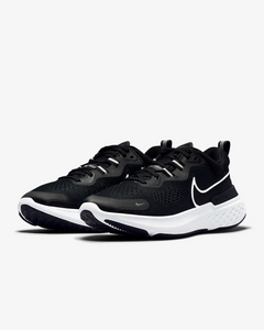 Nike Women's React Miler 2 Shoes - Black / Smoke Grey / White Sportive