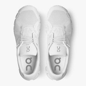 On Running Men's Cloud 5 Shoes - All White Sportive