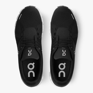 On Running Men's Cloud 5 Shoes - Black / White Sportive