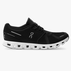 On Running Men's Cloud 5 Shoes - Black / White Sportive