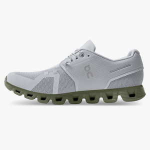 On Running Men's Cloud 5 Shoes - Glacier / Reseda Sportive