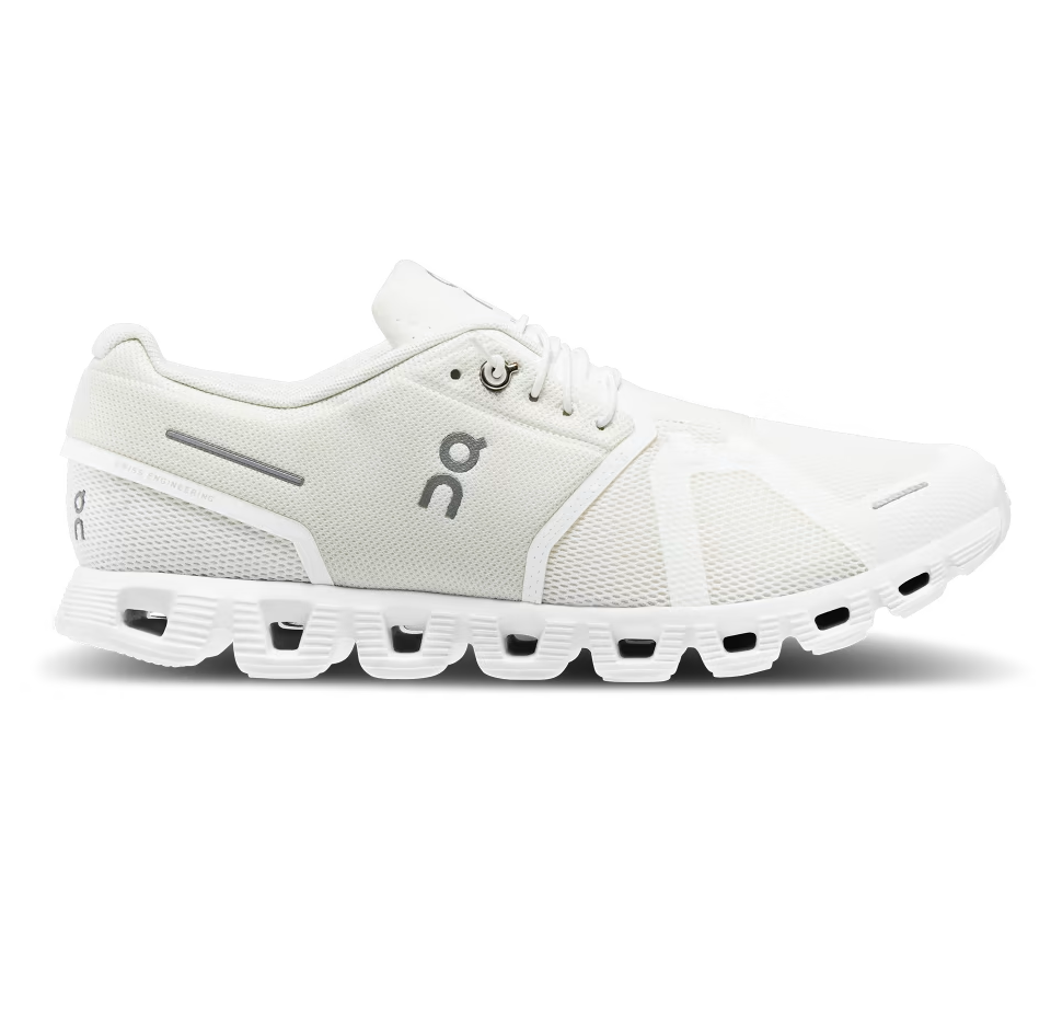 On Running Men's Cloud 5 Shoes - Undyed White / White Sportive