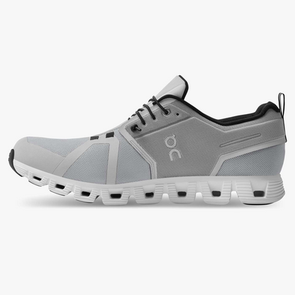 On Running Men's Cloud 5 Waterproof Shoes - Glacier / White - Shopsportive