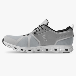 On Running Men's Cloud 5 Waterproof Shoes - Glacier / White Sportive