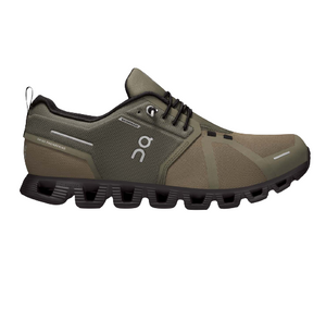 On Running Men's Cloud 5 Waterproof Shoes - Olive / Black Sportive
