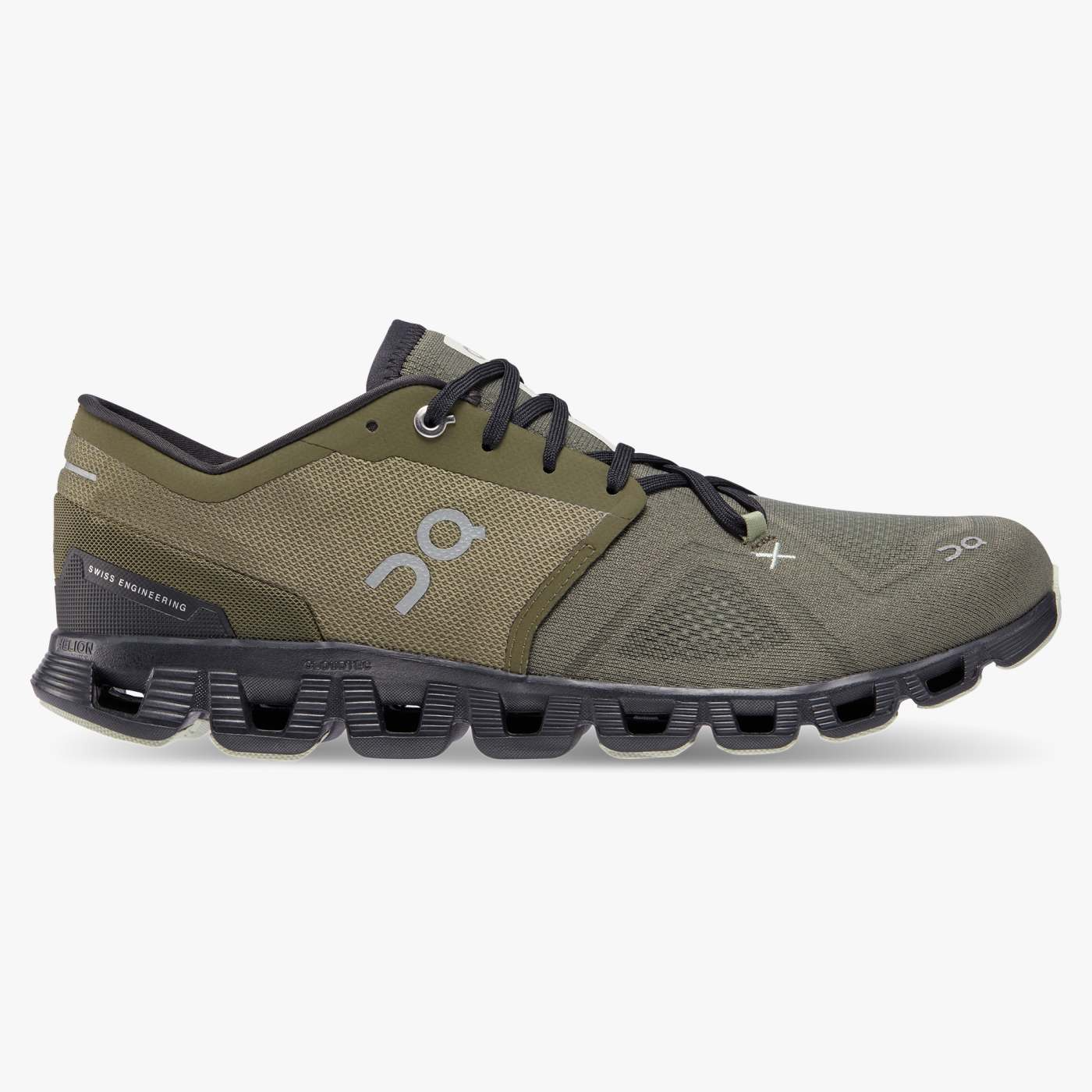 On Running Men's Cloud X 3 Shoes - Olive / Reseda Sportive