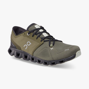 On Running Men's Cloud X 3 Shoes - Olive / Reseda Sportive