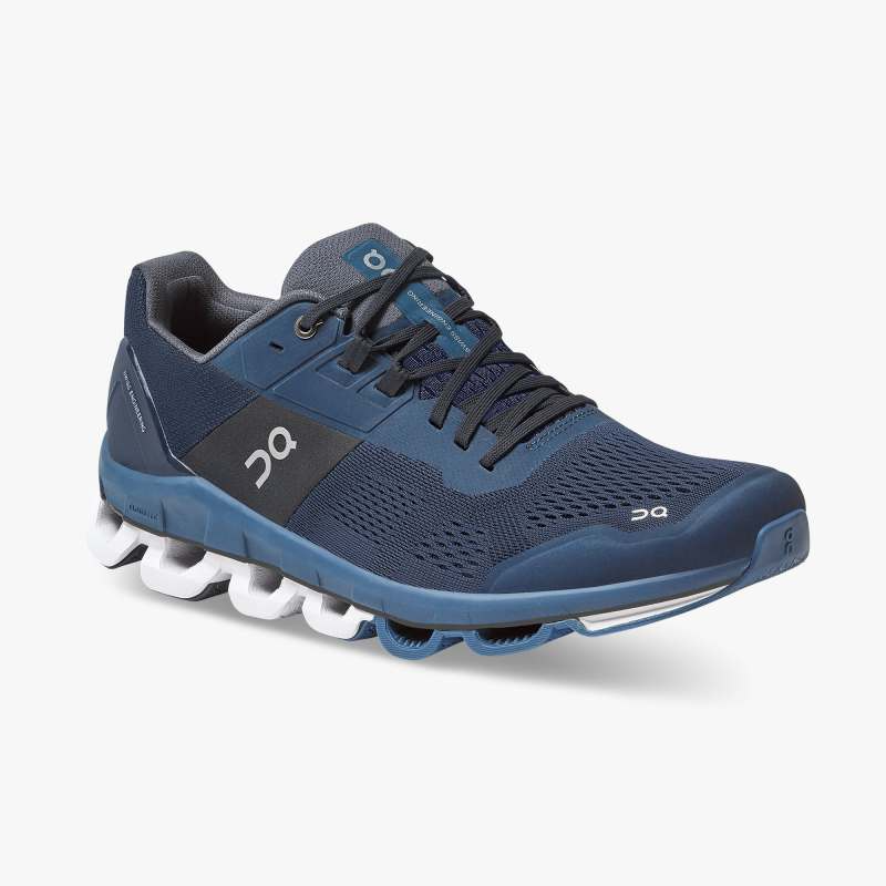 On Running Men's Cloudace Shoes - Midnight / Navy Sportive