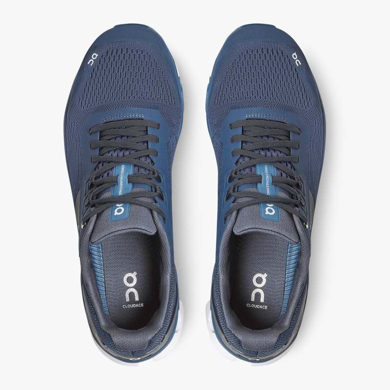 On Running Men's Cloudace Shoes - Midnight / Navy Sportive