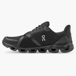 On Running Men's Cloudflyer Waterproof Shoes - Black / Lunar Sportive