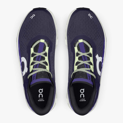 On Running Men's Cloudmonster Shoes - Acai / Aloe - Shopsportive