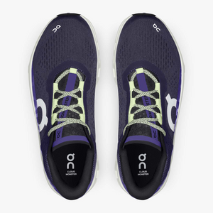 On Running Men's Cloudmonster Shoes - Acai / Aloe Sportive