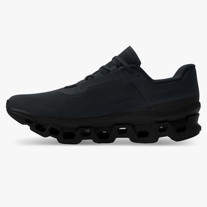 On Running Men's Cloudmonster Shoes - All Black - Shopsportive