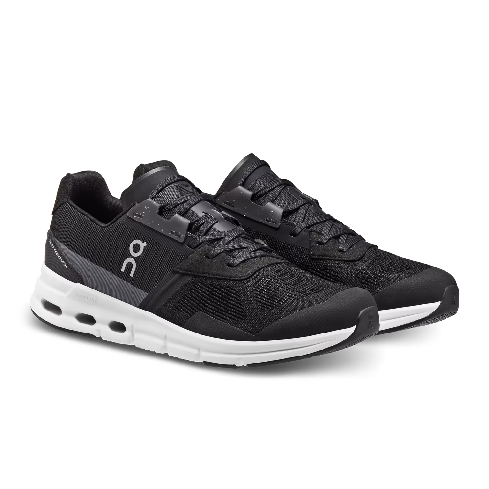 On Running Men's Cloudrift Shoes - Black / White Sportive