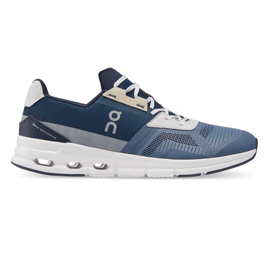 On Running Men's Cloudrift Shoes - Metal / Navy Sportive