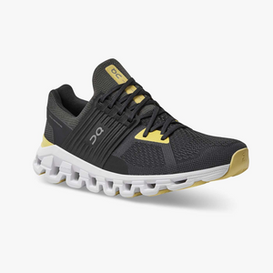 On Running Men's Cloudswift Shoes - Magnet / Citron Sportive