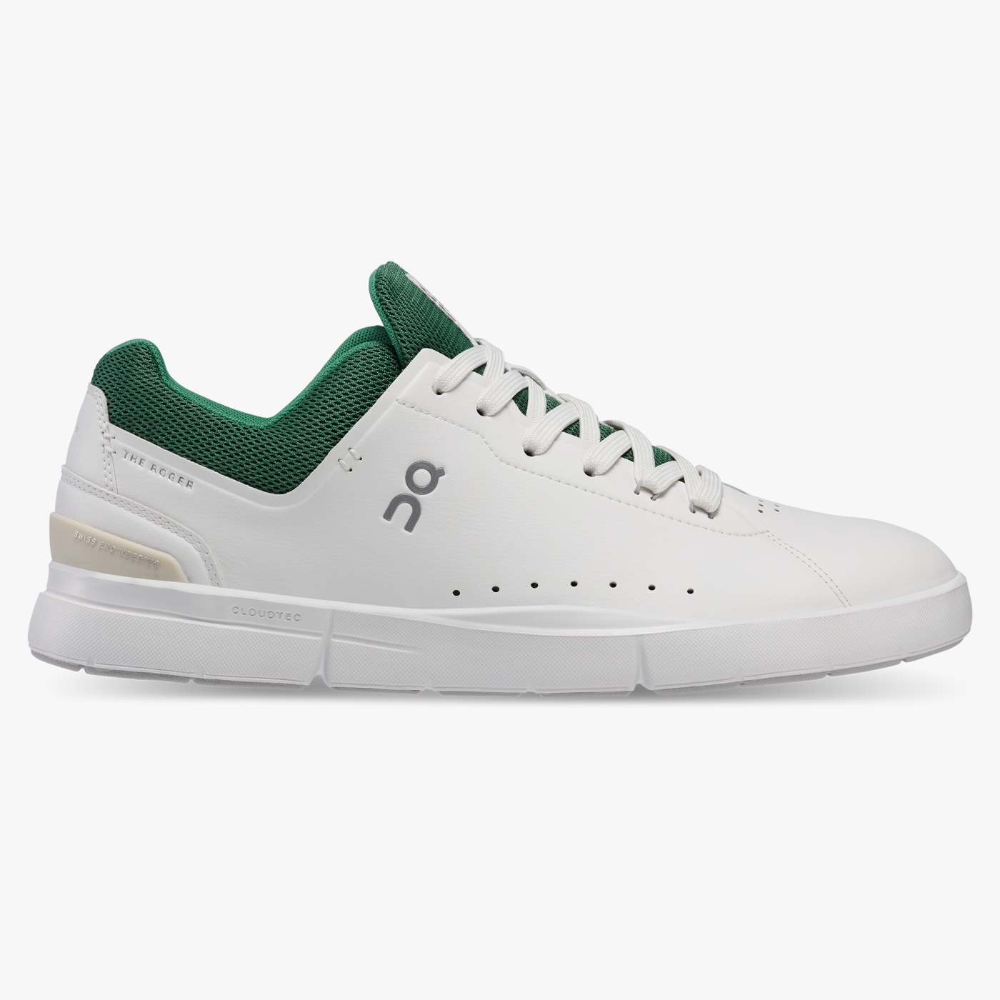 On Running Men's The Roger Advantage Shoes - White / Green Sportive