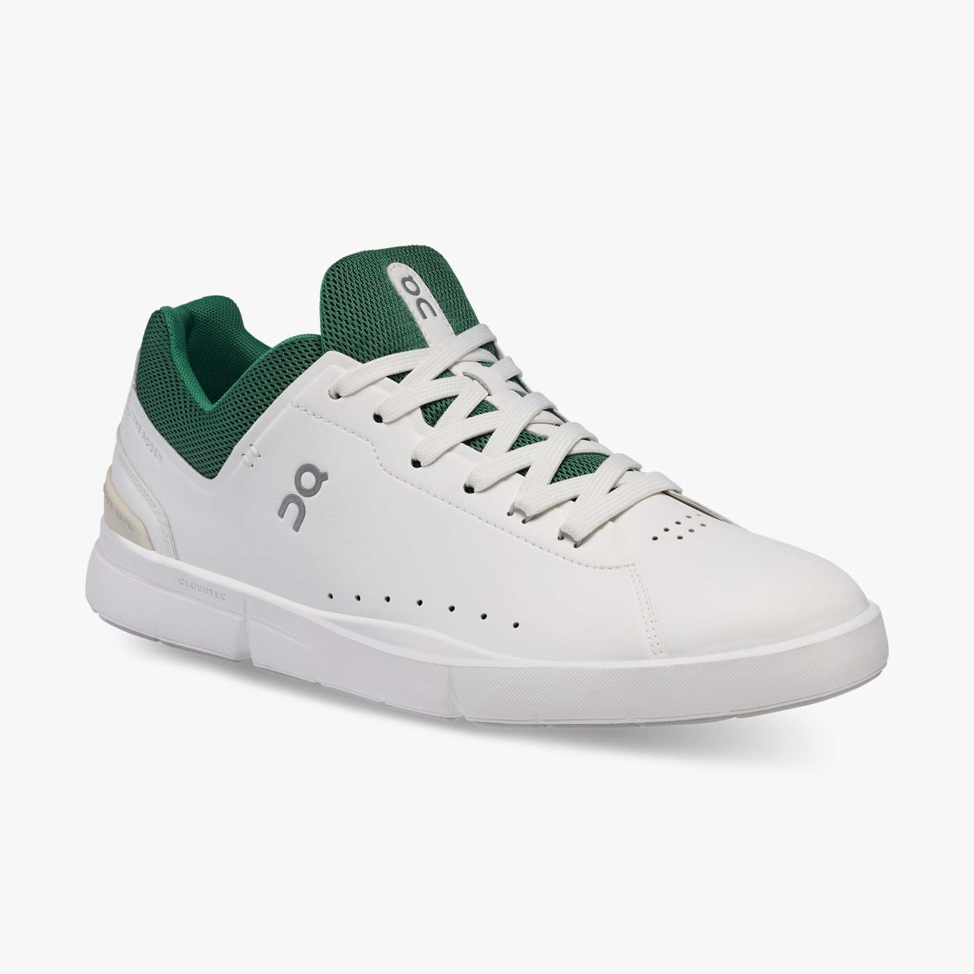 On Running Men's The Roger Advantage Shoes - White / Green Sportive