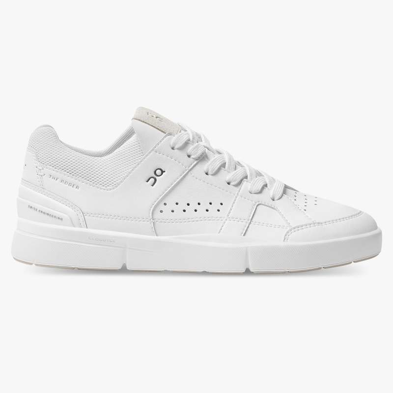 On Running Men's The Roger Clubhouse Shoes - All White Sportive