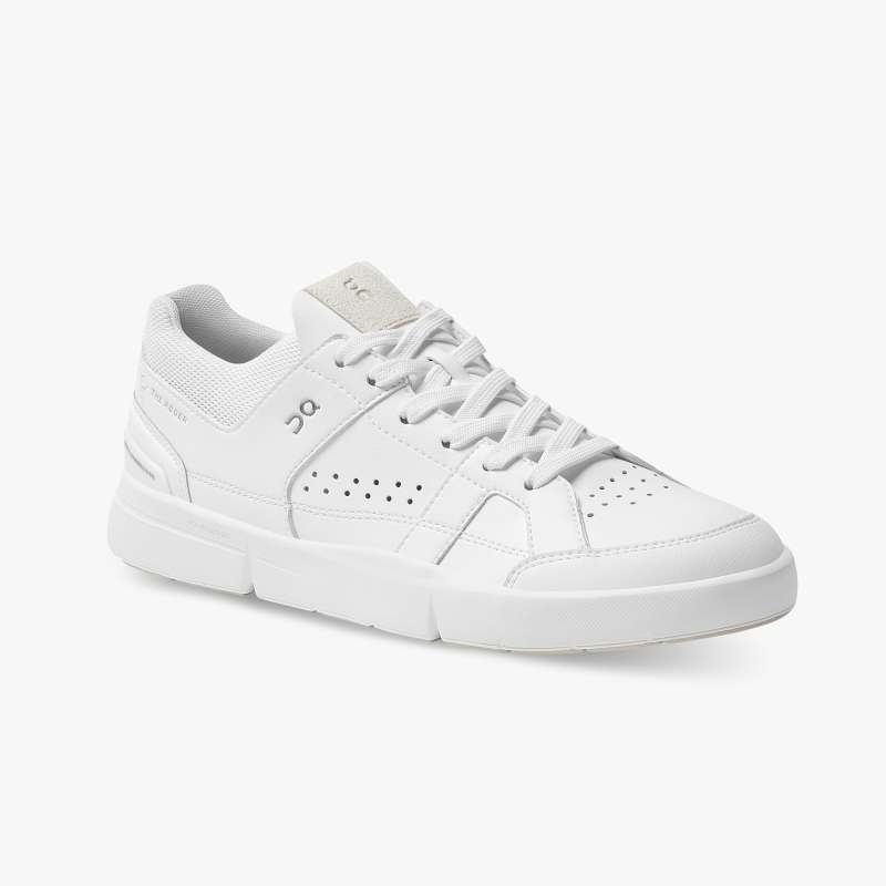 On Running Men's The Roger Clubhouse Shoes - All White Sportive