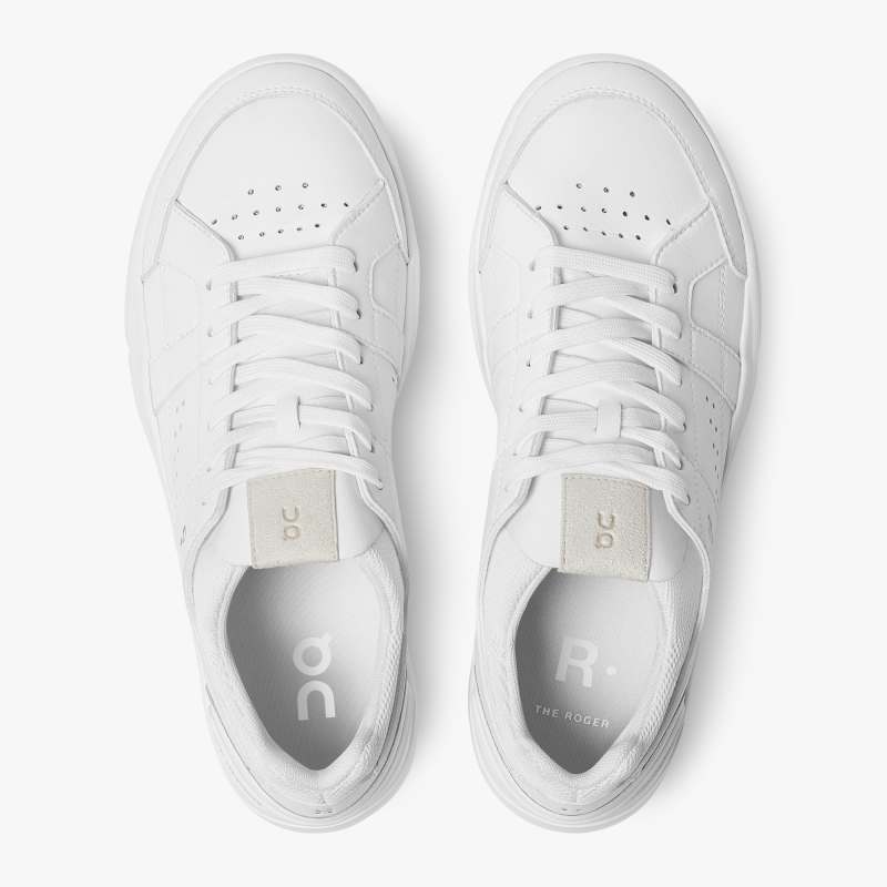 On Running Men's The Roger Clubhouse Shoes - All White Sportive